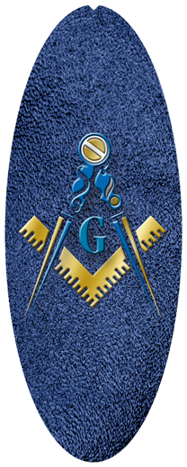 DNSA18-370-SH-BL Masonic Lodge Shimmer Blue
